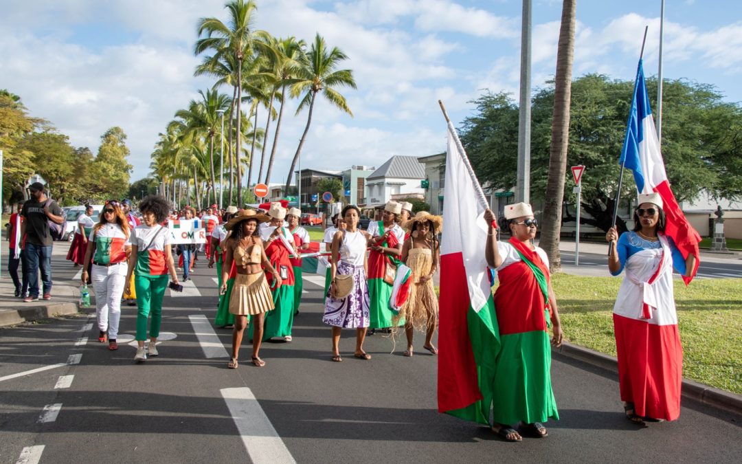 Fête de l’Indépendance Malgache sur la place des Cheminots.