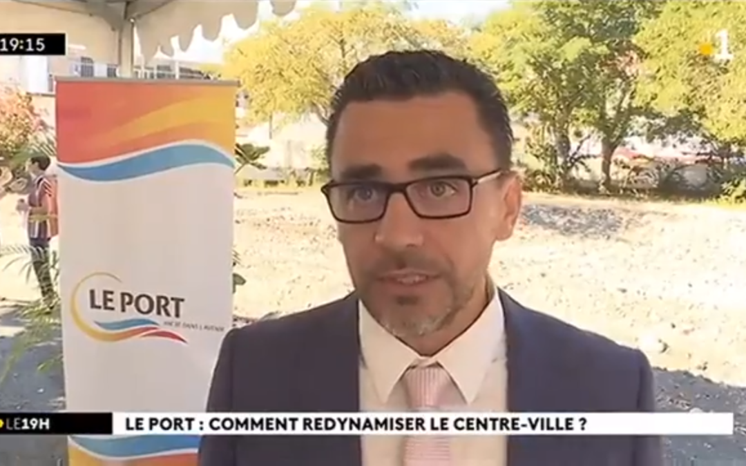 Reportage Réunion la 1ère – Le Port : Comment redynamiser le centre-ville ?