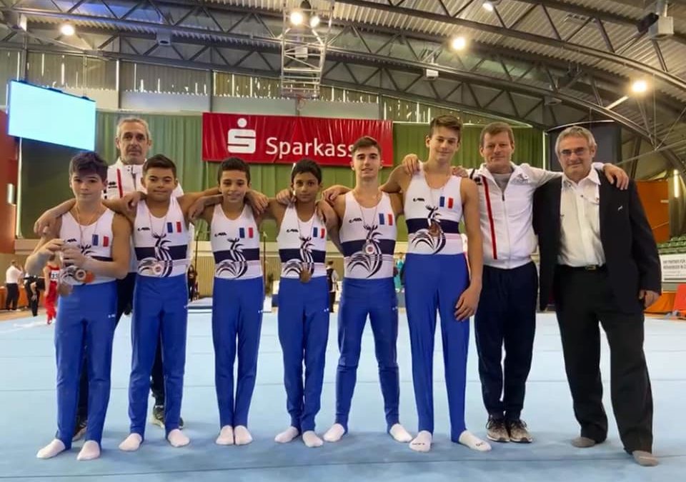 Gymnastique : Premier podium pour Pierre Cassam-Chenaï avec les Bleus