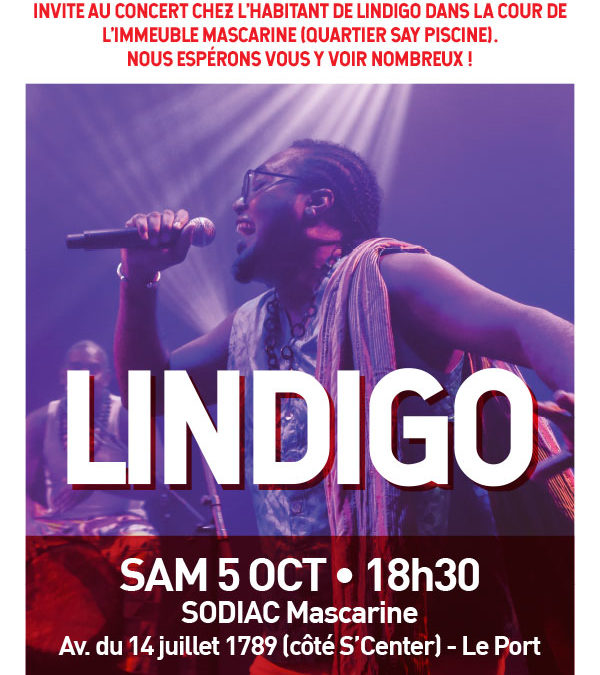 Concert de Lindigo chez l’habitant, quartier Say Piscine