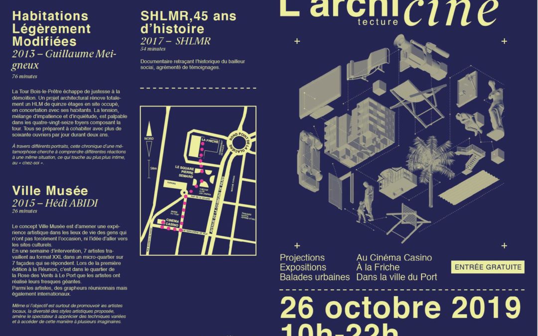 L’Architecture fait son cinéma le 26 octobre au Port