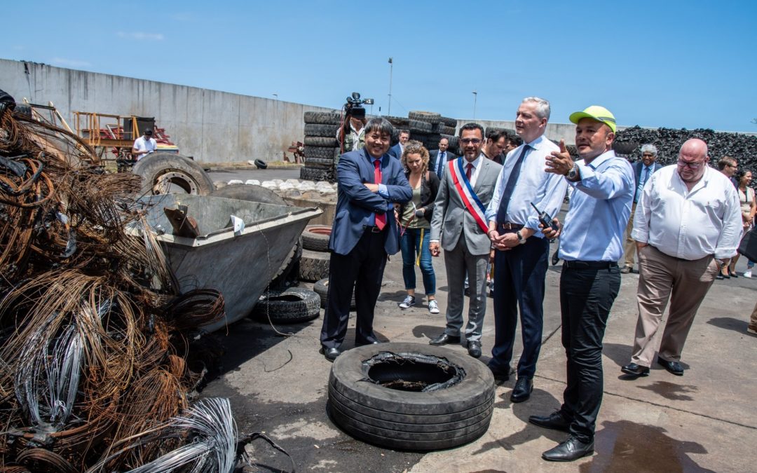 Bruno Le Maire : Visite au Port et signature de conventions « Territoires d’industrie »