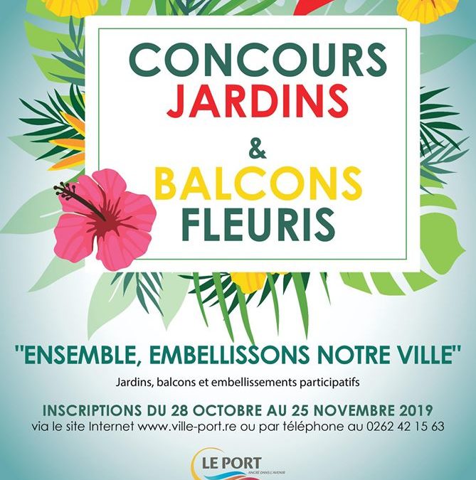 Inscrivez-vous au concours jardins et balcons fleuris 2019