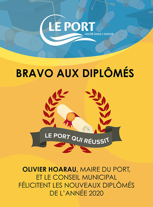 Bravo aux diplômés