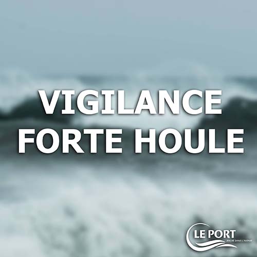 Arrêté municipal-vigilance Forte houle