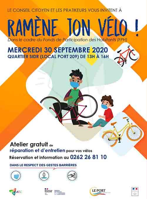 Réparez vos vélos gratuitement!