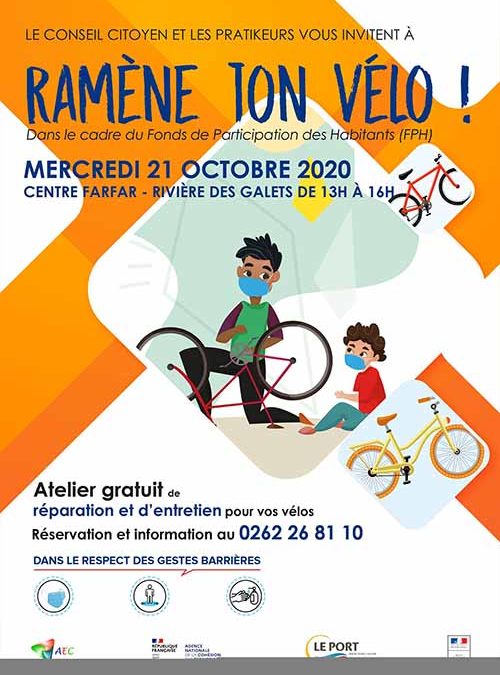 « Ramène ton vélo ! » à la Rivière des Galets