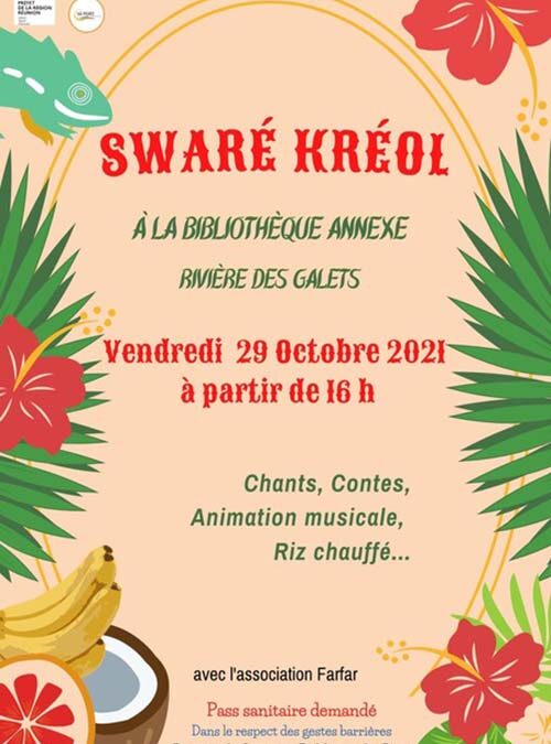 Swaré Kréol à la Rivière des Galets