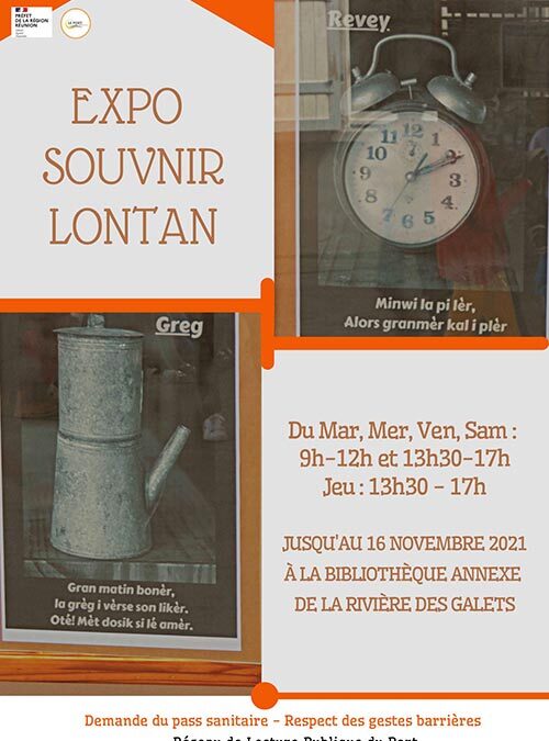 Exposition  ‘Souvnir Lontan’