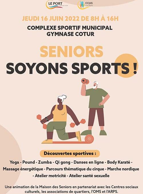 Jeudi 16 juin, place à la découverte sportive pour les seniors