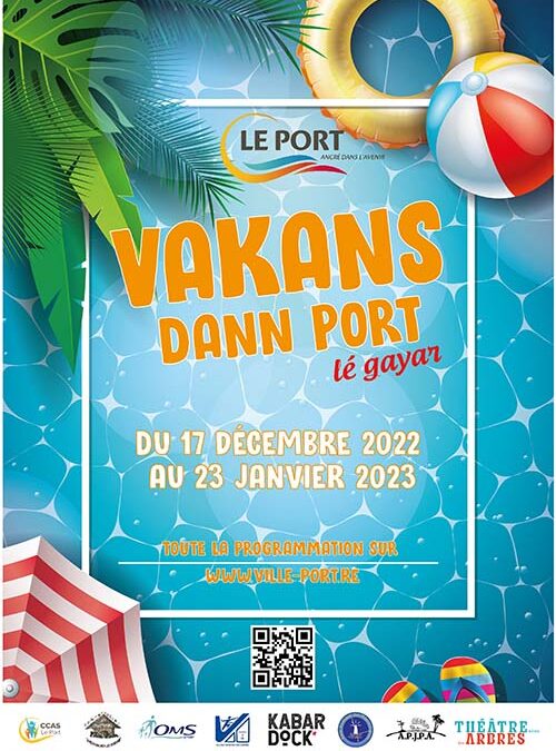 VAKANS DANN PORT – 17 décembre 2022 au 23 janvier 2023