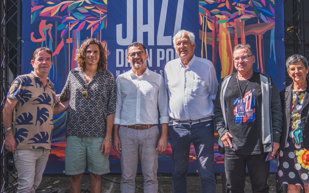 Jazz à Juan parrain de Jazz dann Port