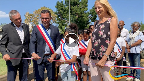 Inauguration de la piste d’apprentissage vélo réhabilitée