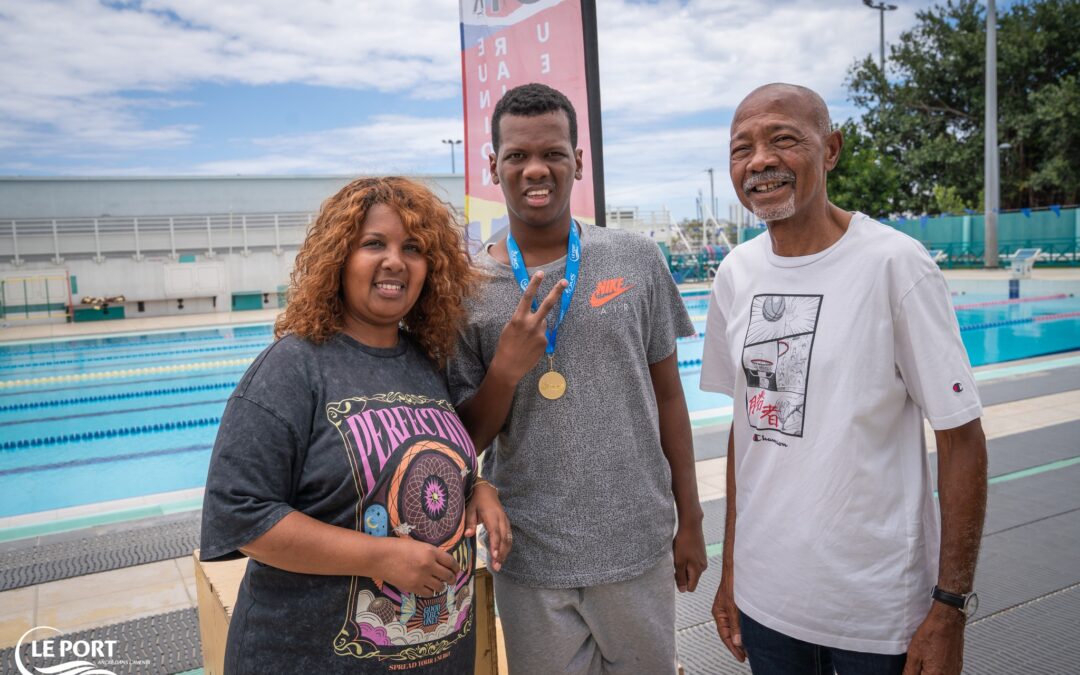 1ère compétition de la saison de para natation adaptée