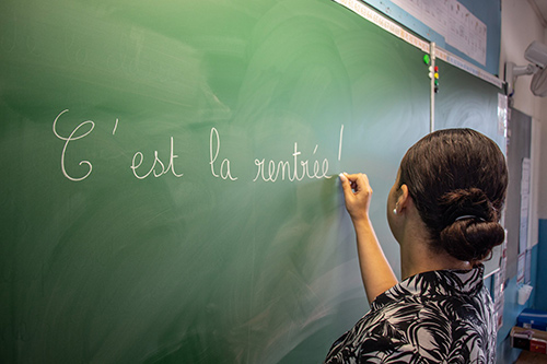 Rentrée scolaire : les élèves accueillis dans de bonnes conditions