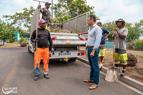 #Cyclone #Garance : les agents sur le terrain